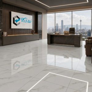 اجرای سرامیک آرمانیا برند تاپراک در کف‌سازی مدرن
