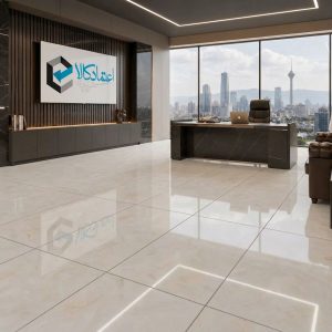 اجرای سرامیک آرتیام 005 در فضای مدرن