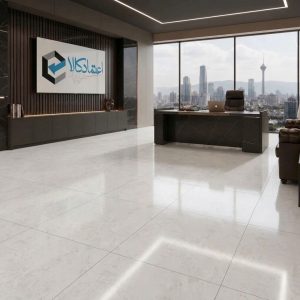 رندر اجرایی سرامیک رهام 140wfm پارسیان در دکوراسیون داخلی