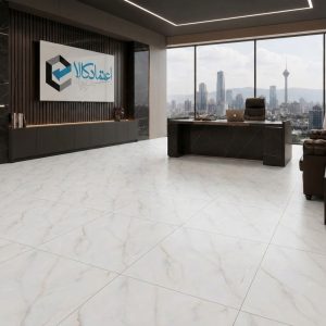 رندر اجرایی سرامیک شارون پارسیان ۶۰×۶۰